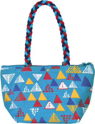 

Jute Cottage Hand-held Bag(Multicolor)