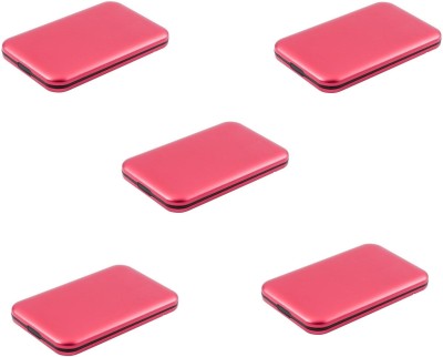 

ROQ Set Of 5 2.5 Hard Disk Case(For Designed for 2.5 inch Hard Drive, Pink)