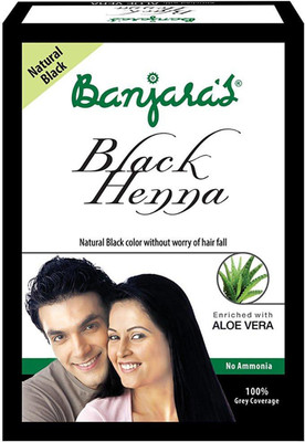 

Banjara's black henna aloe vera 20g (pack of 10)(20 g)