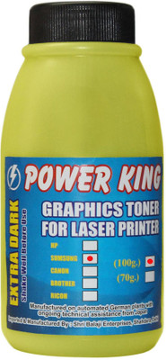 

Power King Extra Dark Toner Powder Universal For Samsung Toner Cartridge Single Color Ink Toner(Black)