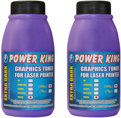 

Power King Extra Dark Toner Powder Universal For Use In Ricoh SP 100, SP 111, SP 111SU, SP 200, SP 210, SP 210SU, SP 310, SP 300, SP 300DN, SP 3400, SP 3410, SP 3510, SP 3510SF Printers and Toner Cartridges Single Color Ink Toner(Black)
