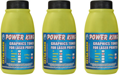 

Power King Extra Dark Toner Powder Universal For Samsung Toner Cartridge Single Color Ink Toner(Black)