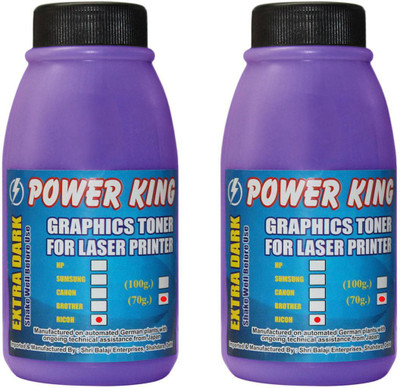 

Power King Extra Dark Toner Powder Universal For Use In Ricoh SP 100, SP 111, SP 111SU, SP 200, SP 210, SP 210SU, SP 310, SP 300, SP 300DN, SP 3400, SP 3410, SP 3510, SP 3510SF Printers and Toner Cartridges Single Color Ink Toner(Black)