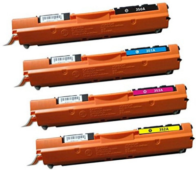 

PPS 130A Toner Cartridge Bundle Combo Compatible For HP 130A - CF350A/CF351A/CF352A/CF353A Toner Cartridge Combo For HP Color LaserJet Pro MFP M176n/M177fw Printer Multi Color Ink Toner (Black, Cyan, Yellow, Magenta) Multi Color Ink Toner(Black, Cyan, Yel