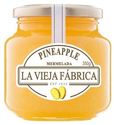 

La Vieja Fabrica Strawberry Jam and Pineapple Jam (Each 350gm)-Combo Pack 700 g(Pack of 2)