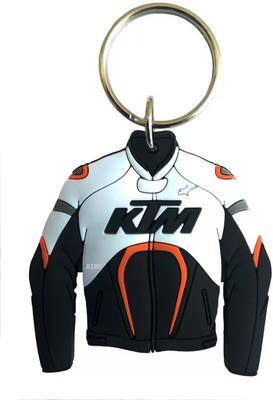 

Hims Double side Rubber Key chain For KTM Bike Key Chain