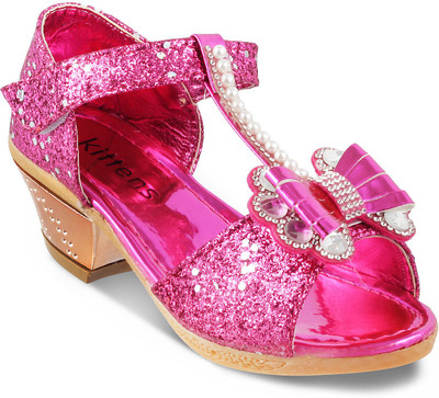 

KITTENS Girls Velcro Flats(Pink