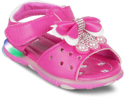 

KITTENS Girls Velcro Flats(Pink