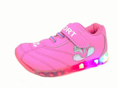 

TeeniTiny Boys & Girls Velcro Sneakers(Pink