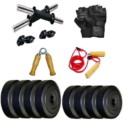 

WOLPHY 16 KG DUMBBELL SET WITH ACCESSORIES Home Gym Kit