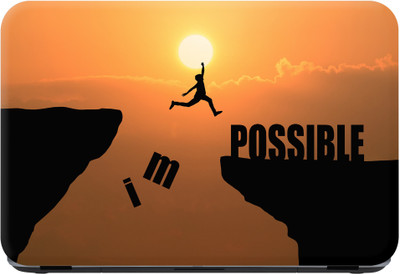 Flipkart SmartBuy impossible Premium LG Vinyl (matte) Reusable Laptop Skin Compatible for 15.6 inch(Theme: Signs & Symbols)