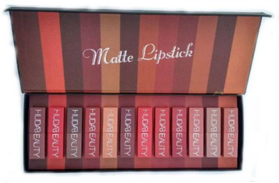 

Huda Beauty MATTE LIPSTICK SET OF 12 NEW SHADES(MULTICOLOR)(Multi color)