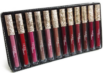 

Huda Beauty New Edition 12 Shades Golden Cap (Multicolor)(Multi color)