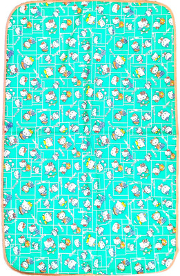 

EasyShop Plastic, Cotton, Rexin Baby Bed Protecting Mat(Multicolor