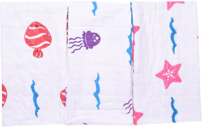 

MK HANDICRAFT Cotton Baby Sleeping Mat(Purple