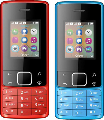 

I Kall K20 New Combo of Two Mobiles(Red&Blue)