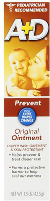 

A+D Original Ointment Diaper Rash Ointment 113G (4oz) - Prevent (Pack of 4)(452 g)