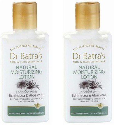 Dr. Batra's Natural Moisturising Lotion Pack of 2(200 ml)