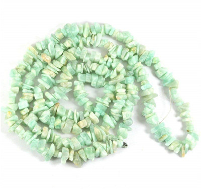 

Crystu Amazonite Crystal/Stone Chip Mala/Necklace / Jewellery/Rosary Beads Crystal Crystal Necklace