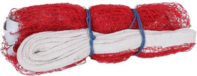 

Heega Good Quality for training and advanced purpose Badminton Net(Red)