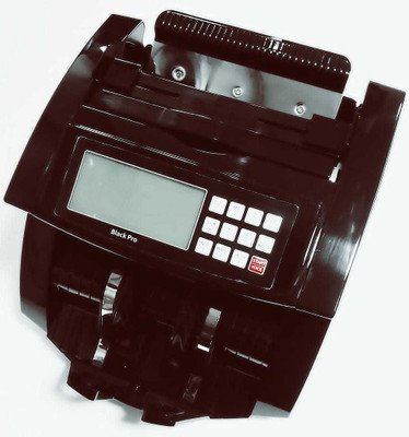 

swaggers All Indian Currency Notes Counting Machine with fake Note Detector black pro manual value Note Counting Machine(Counting Speed - 1000 notes/min)