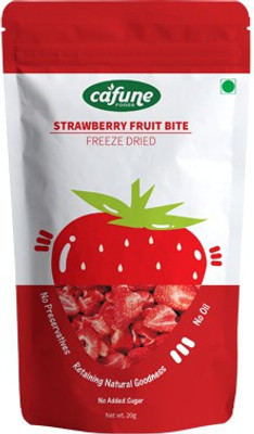 

cafune foods Freeze Dried Strawberries(20 g, Pouch)