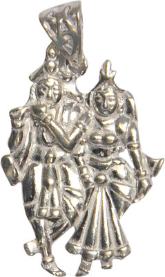 

HIGH POLISH SILVER RADHA KRISHNA Silver Silver Locket