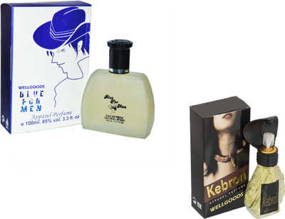 

Wellgoods Pack of (2) Blue For Men - Cobra kebron- 130ml Eau de Parfum - 130 ml(For Men & Women)