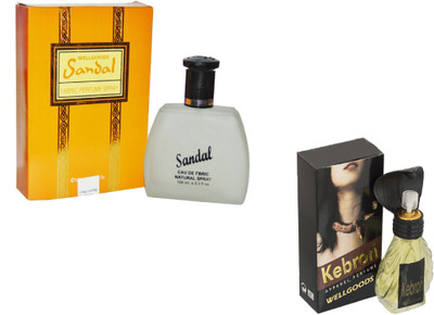

Wellgoods Pack of (2) Sandel - Cobra kebron- 130ml Eau de Parfum - 130 ml(For Men & Women)