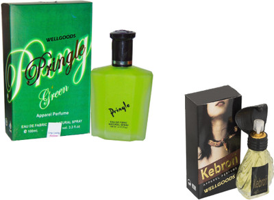 

Wellgoods Pack of (2) Groomy Green - Cobra kebron- 130ml Eau de Parfum - 130 ml(For Men & Women)