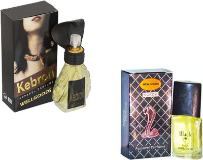 

Wellgoods Pack of (2) Kebron- Cobra(20) - 50ml Eau de Parfum - 50 ml(For Men & Women)