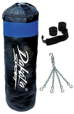 

Fighter black handwrap with chain Banana Bag(havey, 36 kg)
