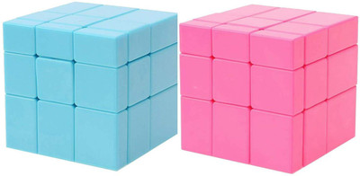 

Civil Stickerless 3x3x3 Mirror Magic Cube In Color-Multicolor-Pack of 2(1 Pieces)