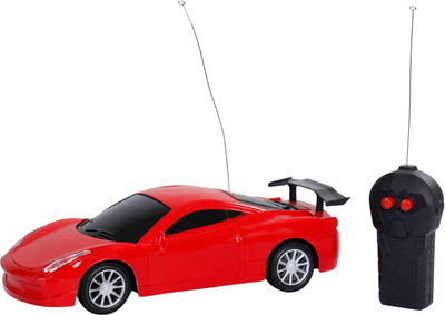 

house of fun Remote Control Car Red Color with Front Light and Stop Fuction(Red)