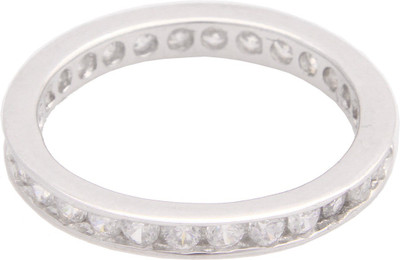 

La Belle Vie (LBV) Designer Sterling Silver Cubic Zirconia Rhodium Plated Ring