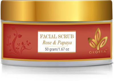 

Org'era Herbal facial scrub Rose and Papaya Scrub(50 g)