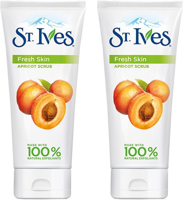 

St. Ives Apricot Facial Scrub 170 gm each (Pack of 2) Buy 1 Get 1 Free Scrub(170 g)