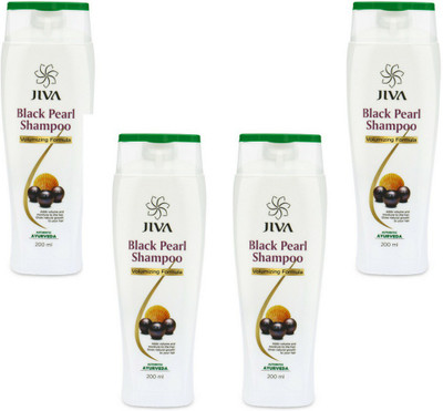 

Jiva Ayurveda Black Pearl Shampoo (200 ml) || Hair loss and Dandruff Control(200 ml)