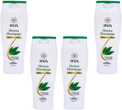 

Jiva Ayurveda Henna Shampoo (200 ml) || Nourishes and conditions hair(200 ml)