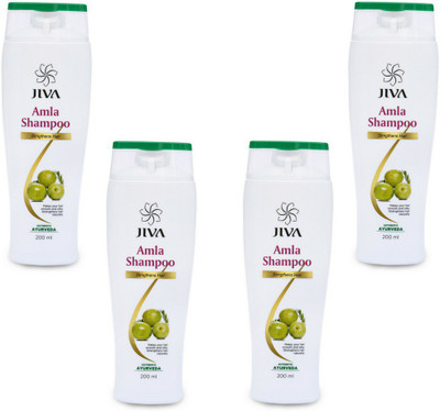 

Jiva Ayurveda Amla Shampoo (200 ml) ||Hairfall Control & Dandruff(200 ml)