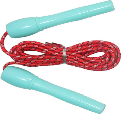 

Mopi high grade skipping rope plastic handle green and red ( pack of 1 ) Freestyle Skipping Rope(Green, Red, Length: 270 inch)