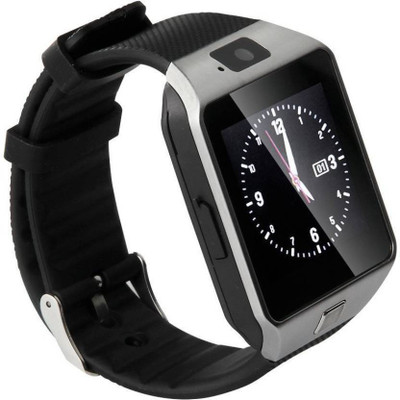 

Mate4G 4G Mobile Smart Watch Smartwatch(Black Strap Regular)