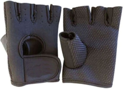 

Moonshine Gym gloves for men and women with padded cushion Gym & Fitness Gloves (, Black