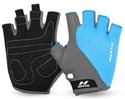 

Nivia Coral Micro Gym & Fitness Gloves (, Blue, Black;blue;grey