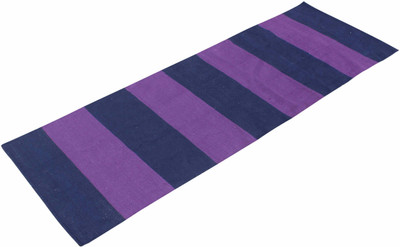 

Ryan 100 % COTTON HANDWOVEN YOGA MAT Blue 3 mm Yoga Mat, Violet