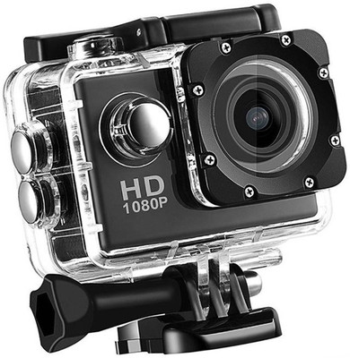 

BERRIN 1080P Cam Sports Action Waterproof Camera Multiple Photo Shooting Modes Vehicle-Mounted Suitable Sports and Action Camera(Black, 12 MP)