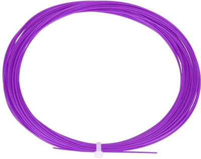 

QUINERGYS ® Nylon High Flexibility Badminton Racquet String, Durable - Purple 0.68 Badminton String - 10 m(Purple)