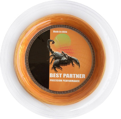 

QUINERGYS ™ 20-32lbs badminton racket string badminton 0.7MM*10M - Orange 0.7 Badminton String - 10 m(Orange)