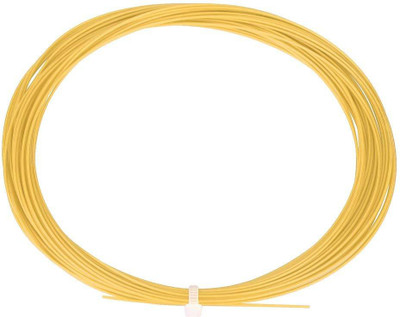 

QUINERGYS ® Nylon High Flexibility Badminton Racquet String, Durable - Yellow 0.68 Badminton String - 10 m(Yellow)