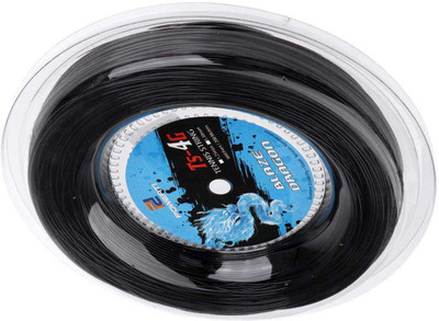 

QUINERGYS ™ 0.69mm Diameter Professional Badminton strings Badminton Racket - Black 0.69 Badminton String - 10 m(Black)